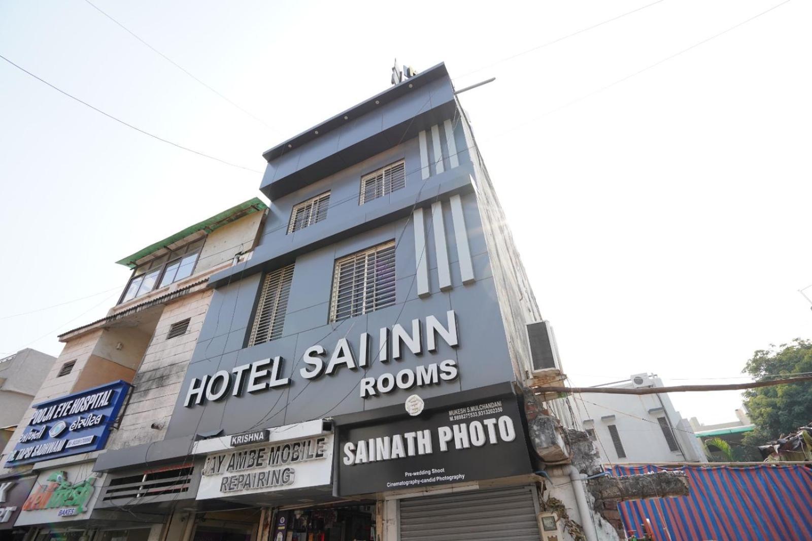 Hotel Sai Inn, Ahmedabad Airport Kültér fotó